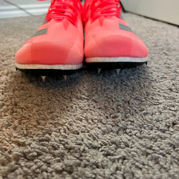 Adidas mens adizero boost track spikes size 12 - Picture 2 of 8